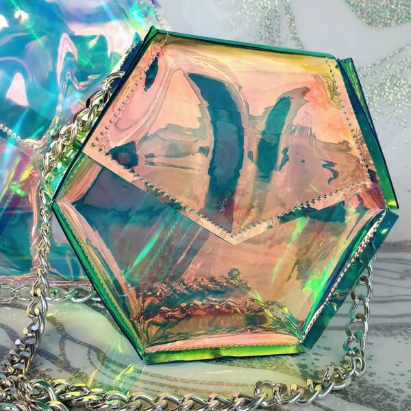 Green Rainbow Bee Bag S