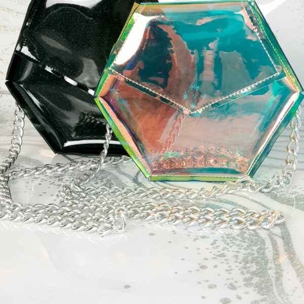 Shiny Black Bee Bag M Special Edition